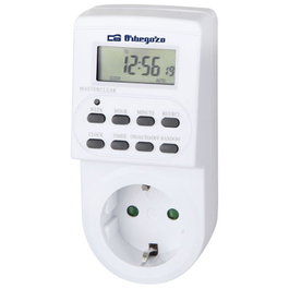 Orbegozo Programador de Enchufe PG 20 Potencia Máxima 3600W